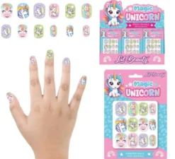 Confezione da 12 unghie unicorno per ragazze