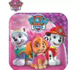 Confezione da 8 vassoi di carta Paw Patrol da 17,7 cm