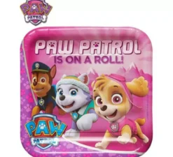 Confezione da 8 vassoi di carta Paw Patrol da 9 pollici