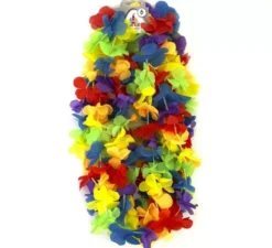 Confezione di piccole collane arcobaleno Hawaii da 6 pezzi
