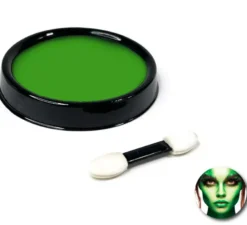 Confezione trucco verde acqua con pennello