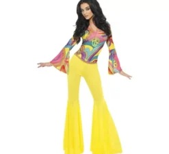 Cool costume hippie anni '70 per una donna