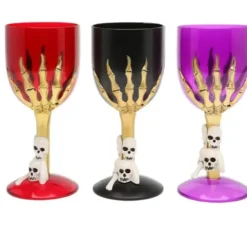 Coppa per halloween in 3 colori assortiti 17 cm