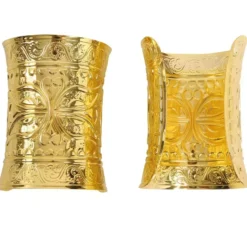 Coppia di braccialetti romani in metallo