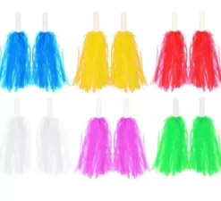 Coppia di pompon in vari colori