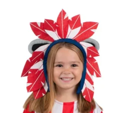 Copricapo rosso e bianco dell'Indi Atlético de Madrid per bambini