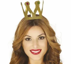 Corona della regina in oro e pietre