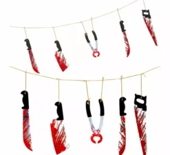 Corona di armi macchiate di sangue da 172 cm
