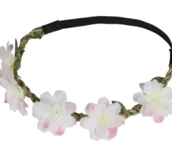 Corona di fiori rosa