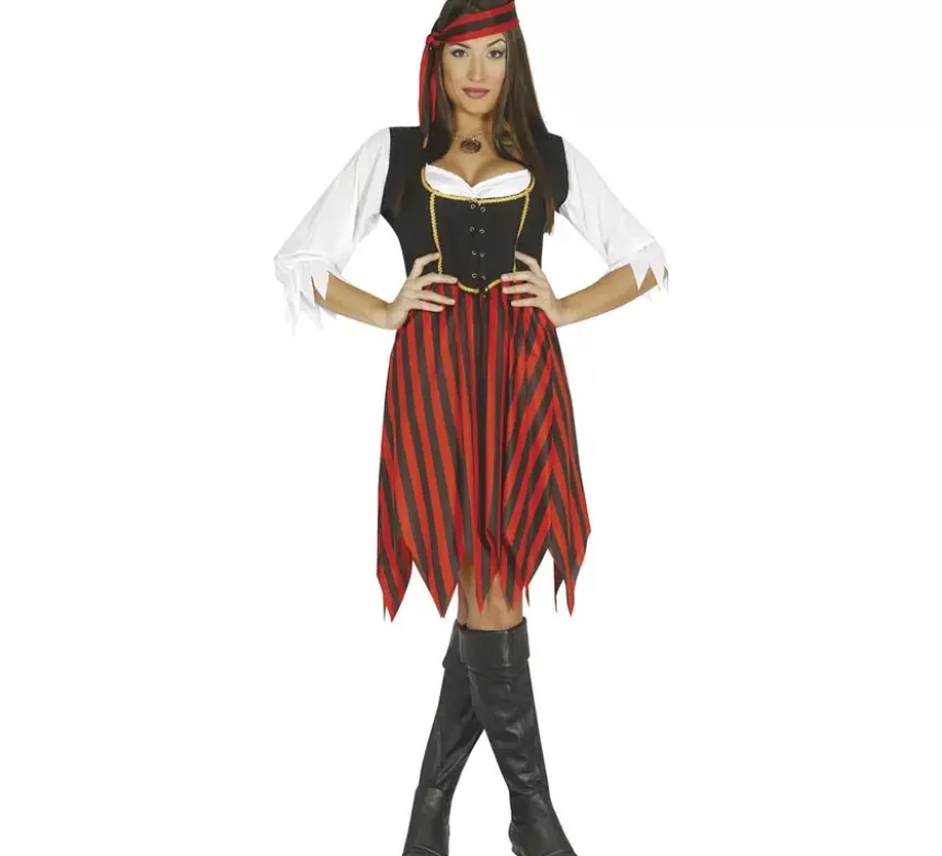 Corsetto di costume da donna pirata