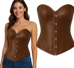 Corsetto marrone per donna