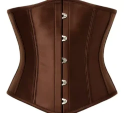 Corsetto pirata marrone per donna