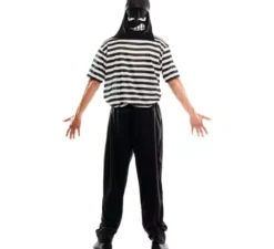 Costume adulto doppio poliziotto e ladro