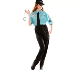 Costume adulto doppio poliziotto e ladro