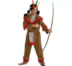 Costume adulto indiano per ragazzo