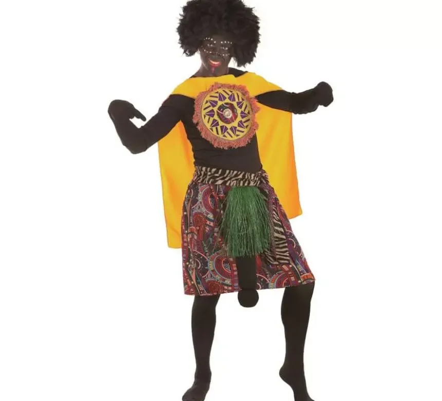 Costume africano con sorpresa per uomo