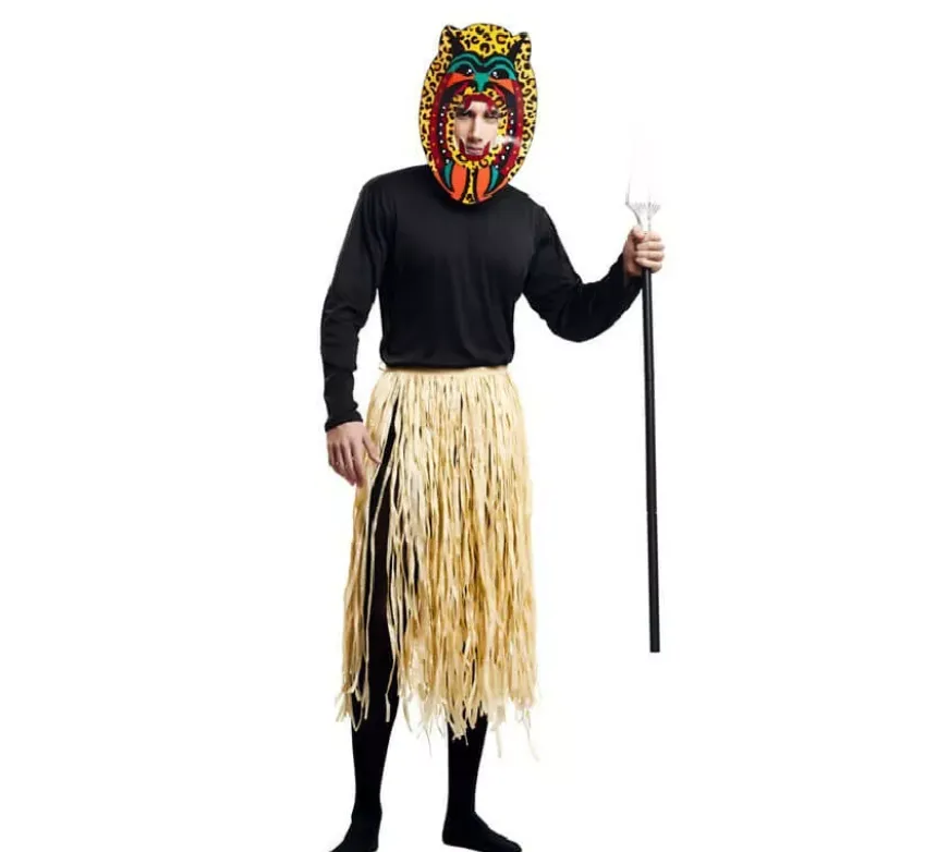 Costume africano zulù per un uomo