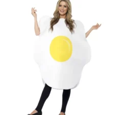 Costume all'uovo fritto per adulti