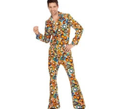 Costume anni '70 Bolle multicolori per uomo