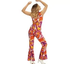 Costume anni '70 Orchidea in tuta da donna