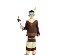 Costume apache indiano per un ragazzo