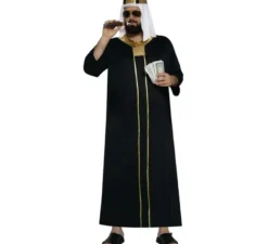 Costume arabo da sceicco per un uomo