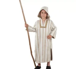 Costume arabo o tunica con cappuccio per bambini