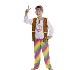 Costume arcobaleno hippy per bambino