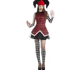 Costume arlequina per donna