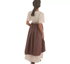 Costume artigiana medievale per donna