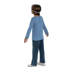 Costume Basic Stitch con maschera per bambina