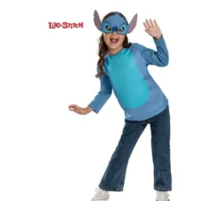 Costume Basic Stitch con maschera per bambina