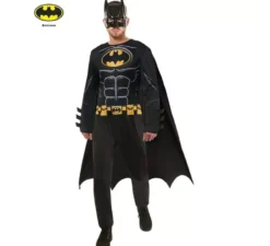 Costume Batman Opp Black Core con maschera per uomo