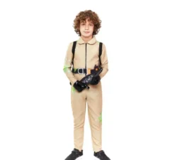 Costume beige da Ghost Exterminator per bambino