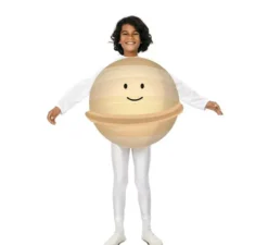 Costume beige sorridente del pianeta Giove per bambino