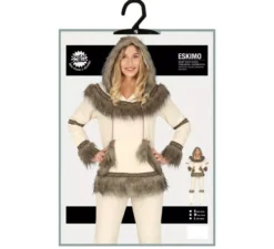 costume bianco Eskimo per le donne