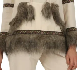 costume bianco Eskimo per le donne