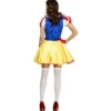 Costume bianco neve per una donna