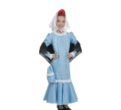Costume blu chulapa per bambina e bebé