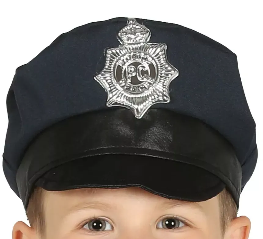 Costume blu della polizia per bambini