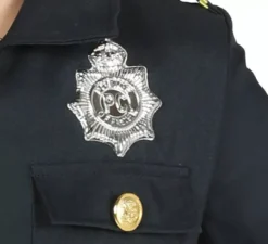 Costume blu della polizia per bambini
