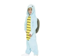 costume blu della tartaruga per i bambini