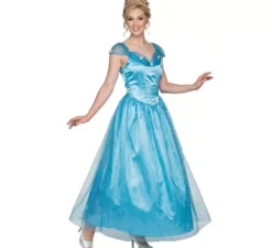 Costume blu di cenerentola per donna