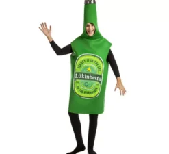 Costume bottiglia di birra per adulti