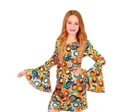 Costume Bubbles anni '70 per bambina e adolescente