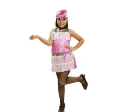 Costume Charleston rosa per bambina