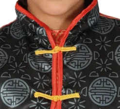 Costume cinese arancione per bambini