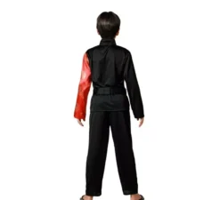 Costume cinese nero e rosso per bambini