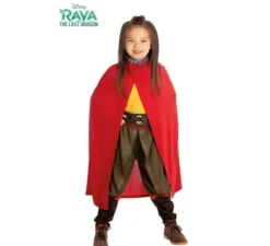 Costume Classic con Mantello Raya e l'ultimo drago Disney per bambina