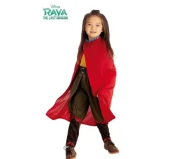 Costume Classic con Mantello Raya e l'ultimo drago Disney per bambina